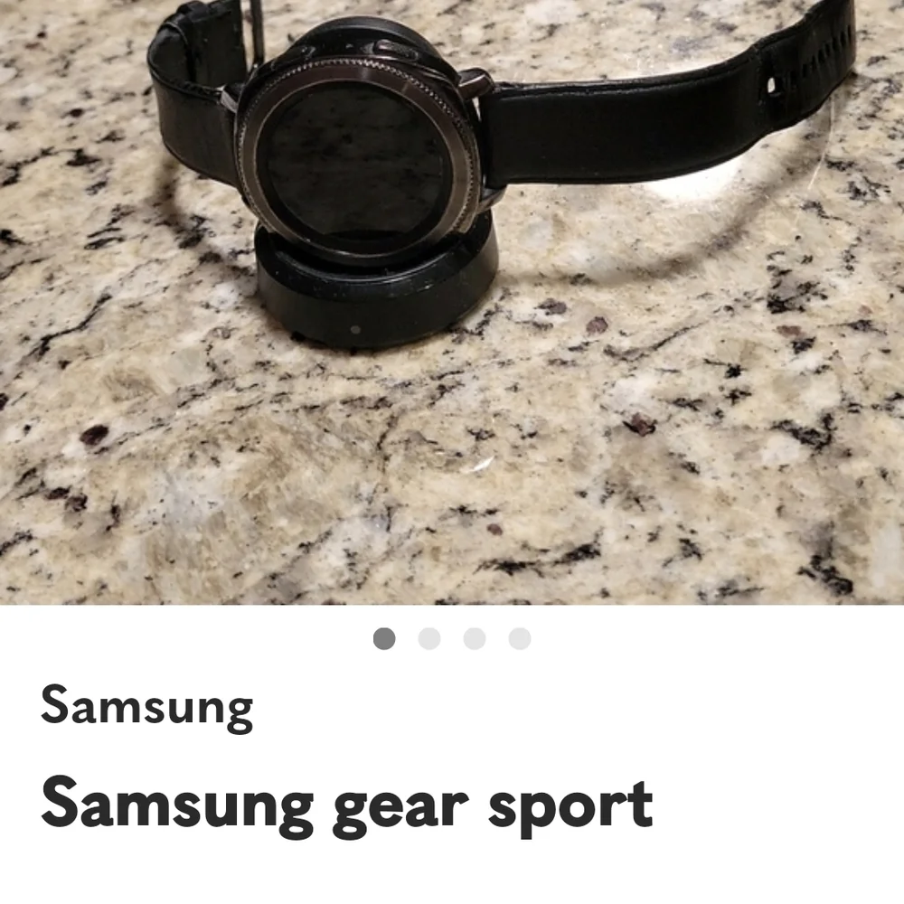 Samsung Smartwatch in Black